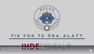 Őszinte vallomások az azonnal terhelhető IHDE implantációs technikáról!